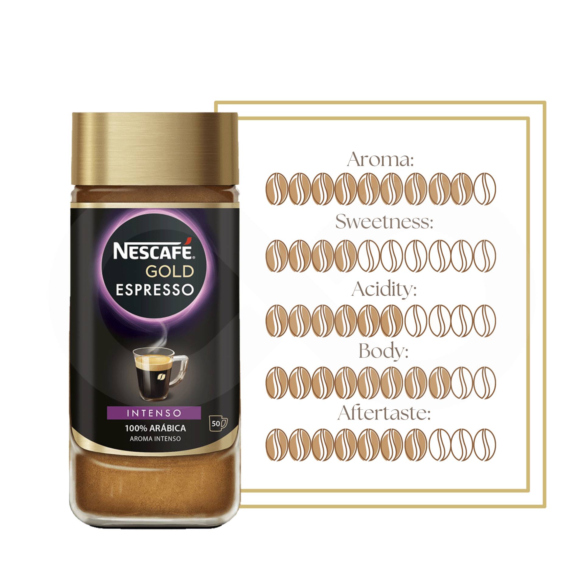 NESCAFÉ® Caffè Solubile Gold Espresso Intenso 100g