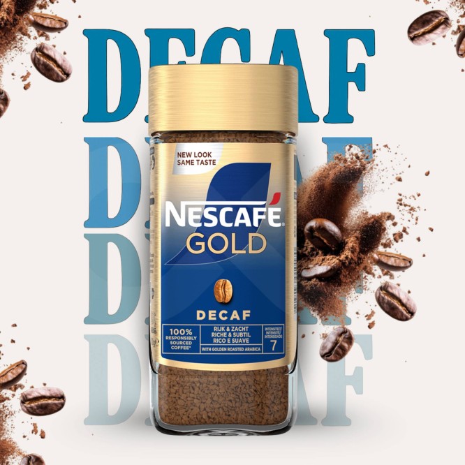 NESCAFÉ® Kawa Rozpuszczalna Gold Decaf 100g