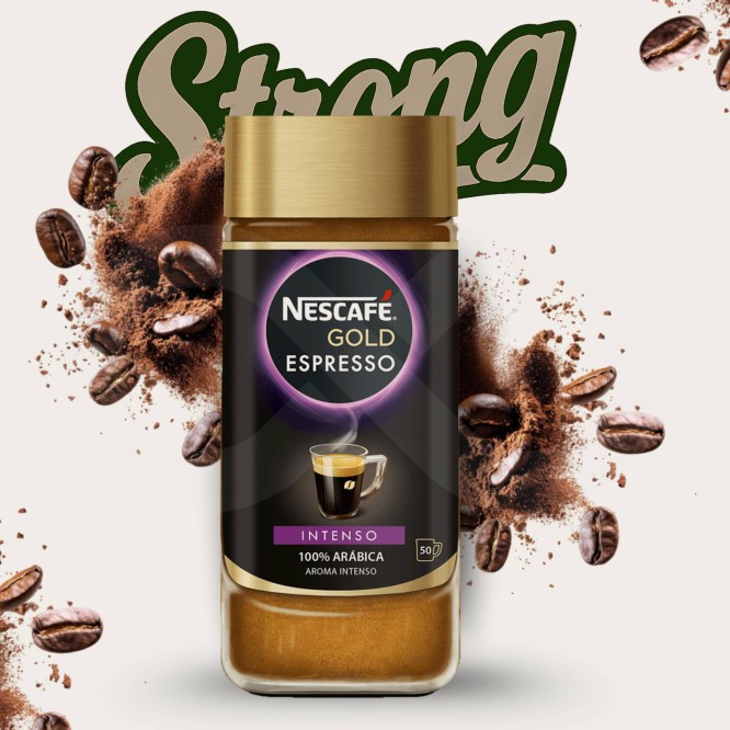 NESCAFɮ Caff� Solubile Gold Espresso Intenso 100g