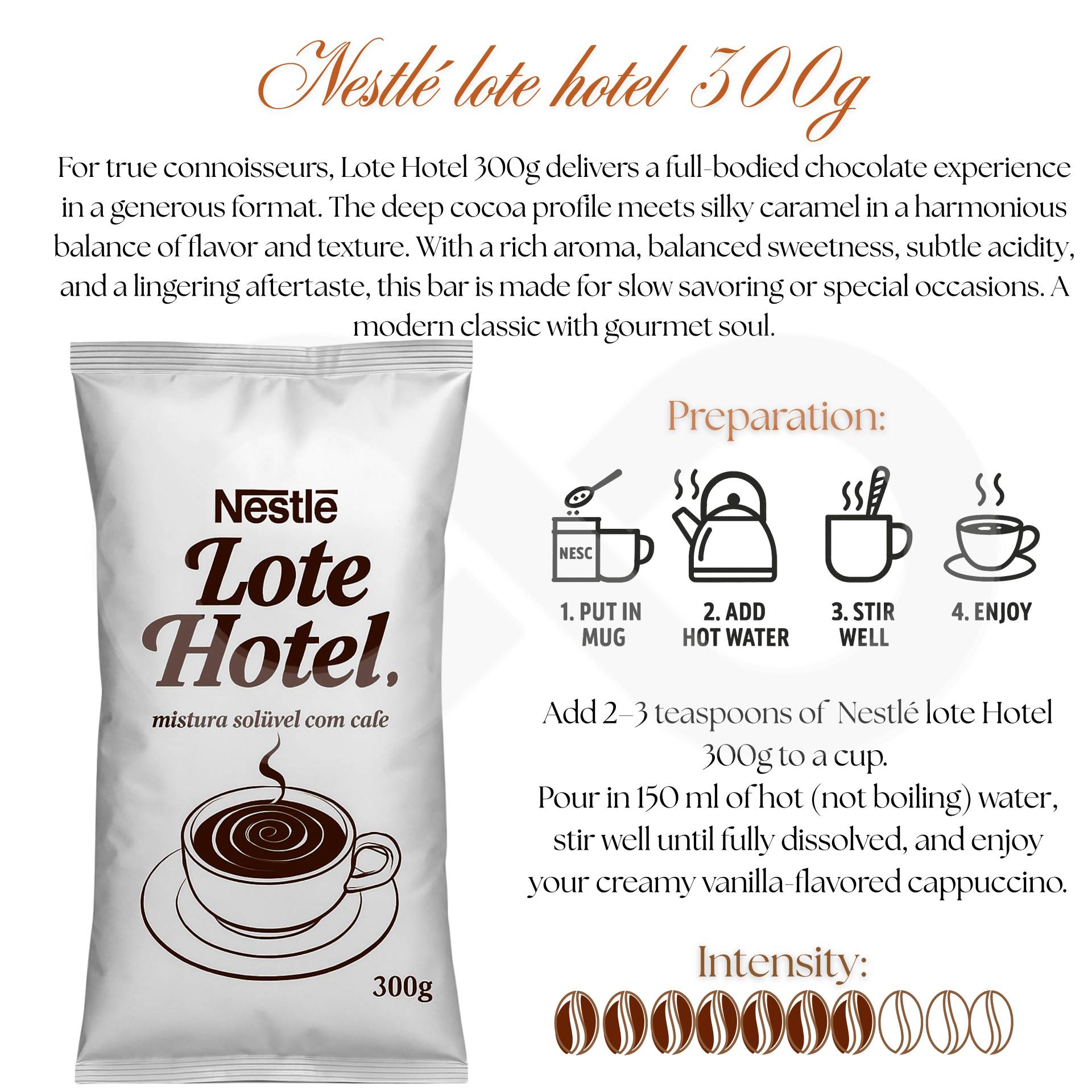 NESTLÉ® Café Soluble Lote Hotel 300g