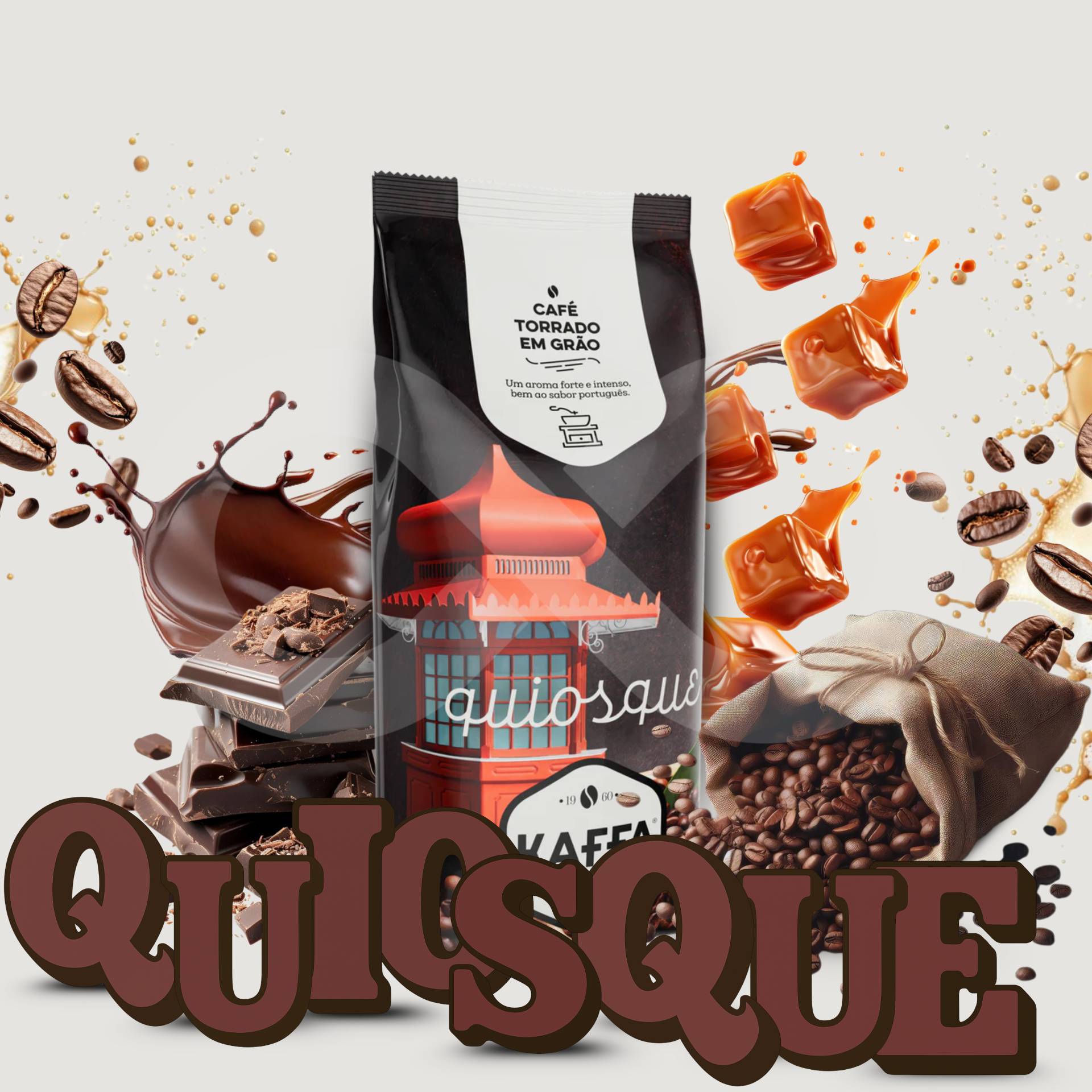 KAFFA® Kaffeebohnen Quiosque 1kg
