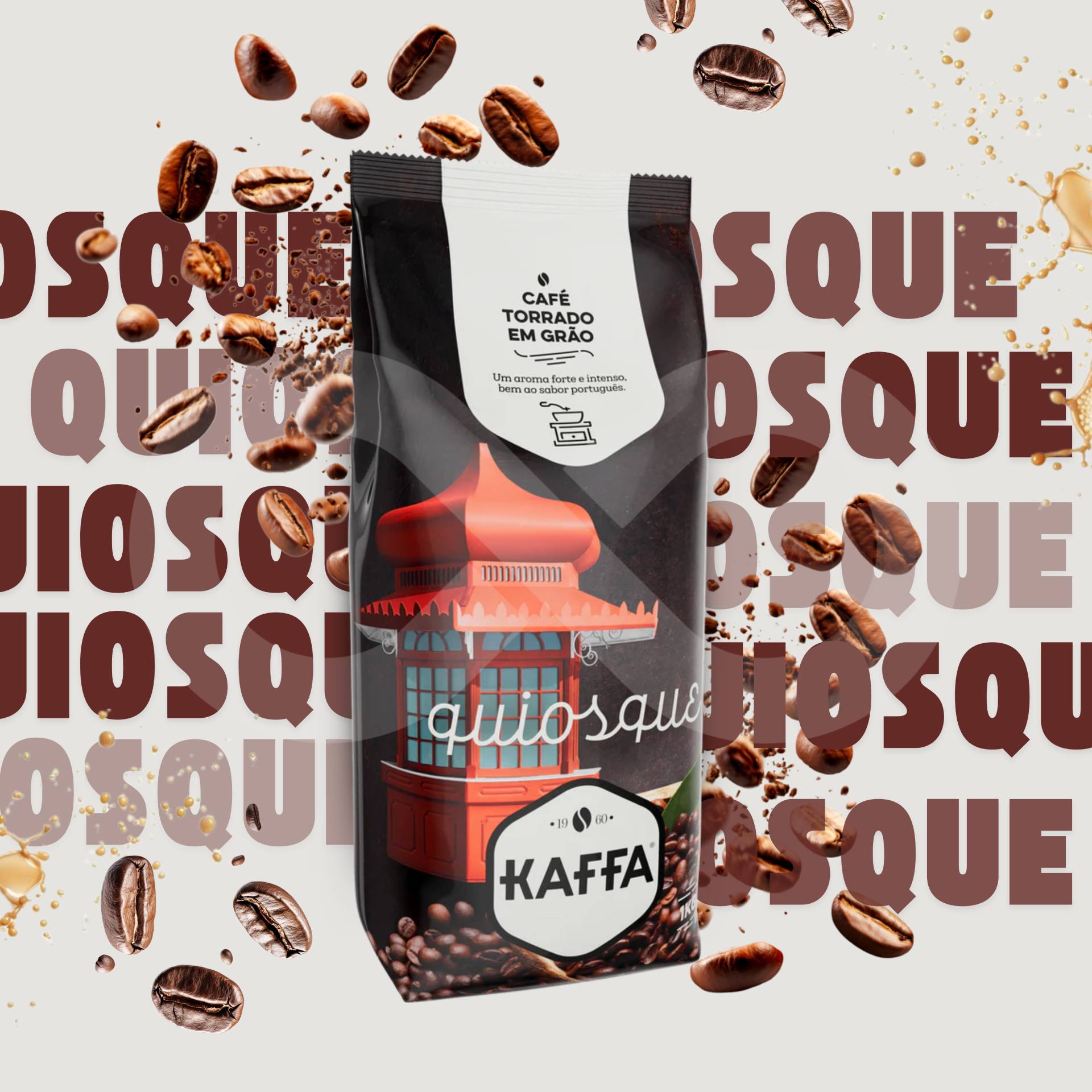 KAFFA® Kaffeebohnen Quiosque 1kg