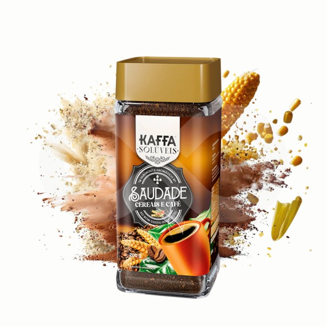 KAFFAź Oploskoffie Oplosbaar Saudade 200g