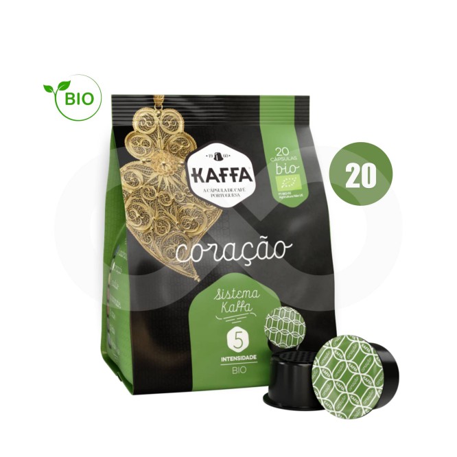Kaffa Color KAFFA® KAFFA System Capsules Coração 20 un. - GR00032VR00083 - PluriBrands