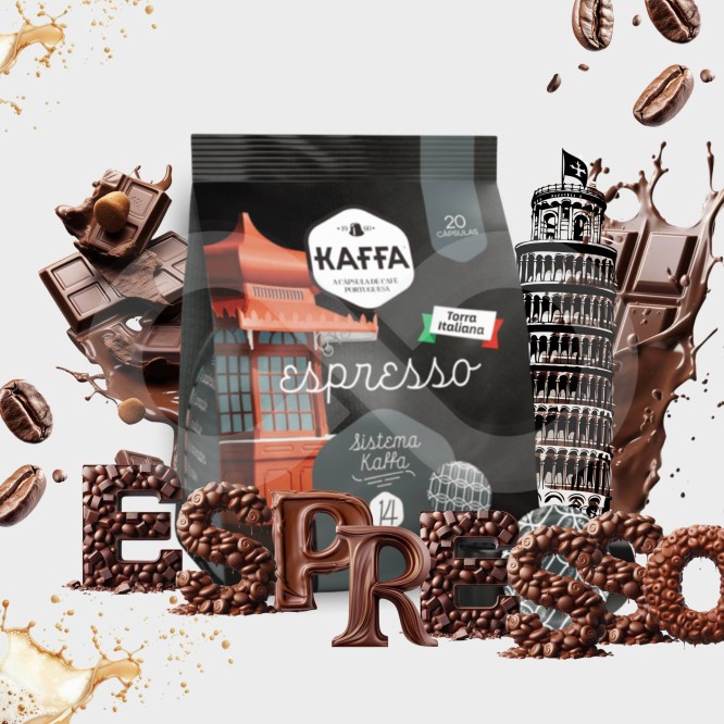 Kaffa Color KAFFA® KAFFA System Capsules Espresso 20 un. - GR00032VR00126 - PluriBrands