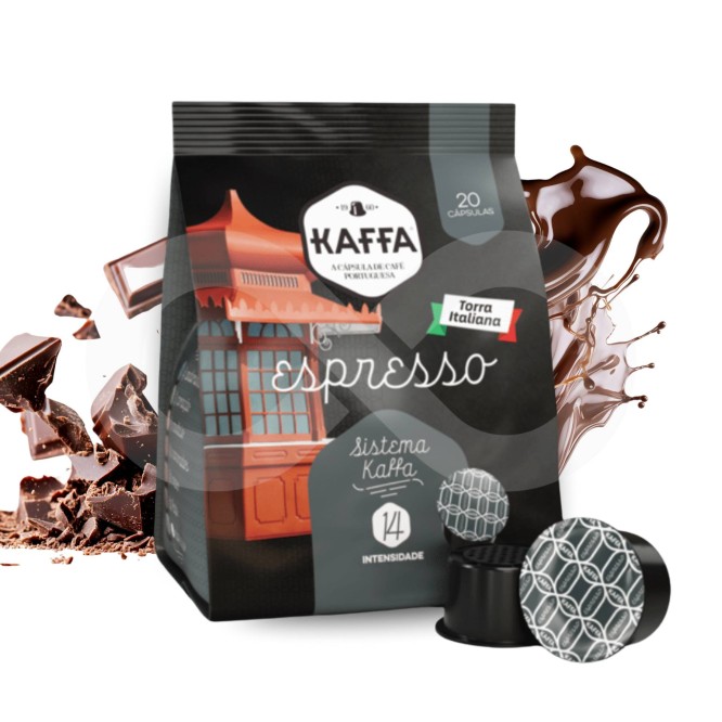 Kaffa Color KAFFA® KAFFA System Capsules Espresso 20 un. - GR00032VR00126 - PluriBrands