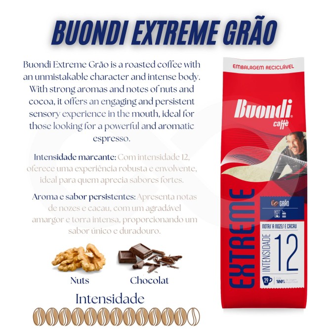 BUONDIŪ Coffee Beans Extreme 200g