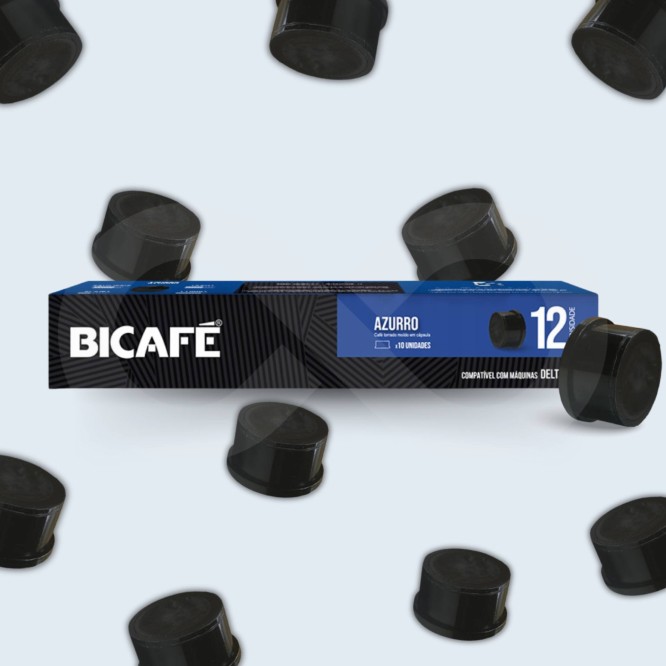BICAFÉ® Cápsulas Delta Q Azzurro 10 un.