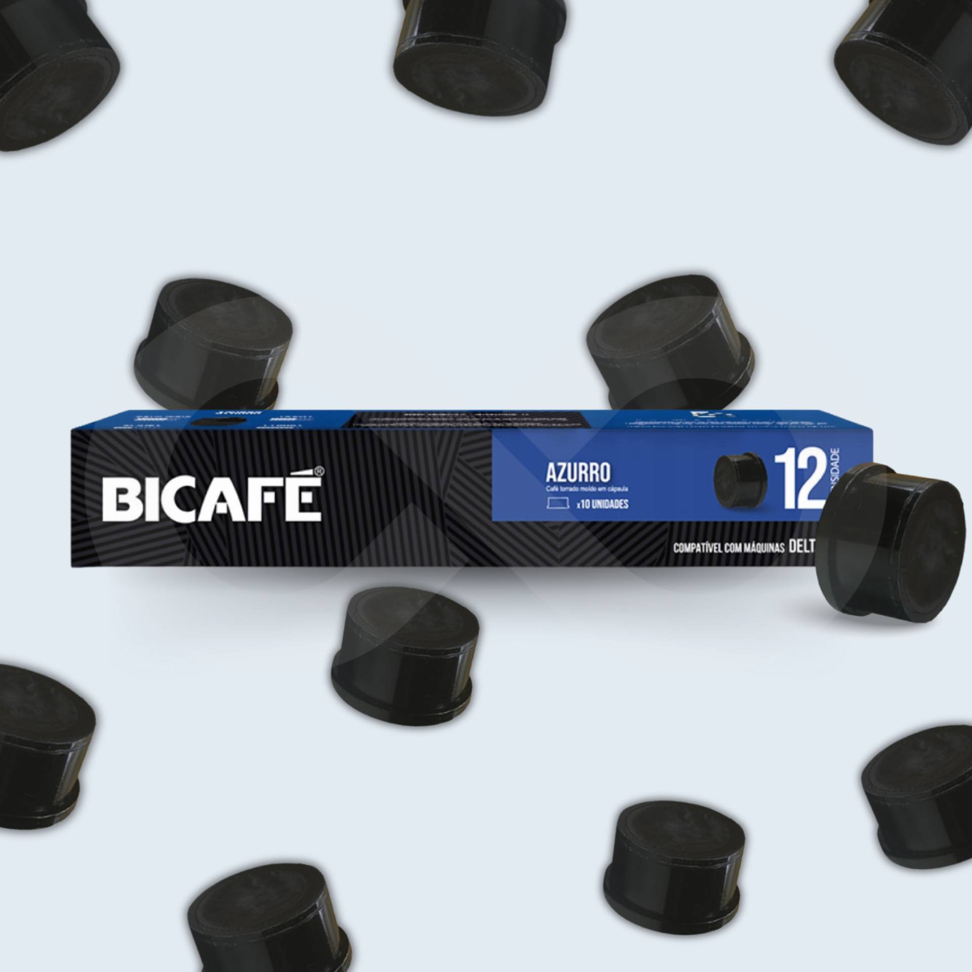 BICAFÉ® Cápsulas Delta Q Azzurro 10 un.