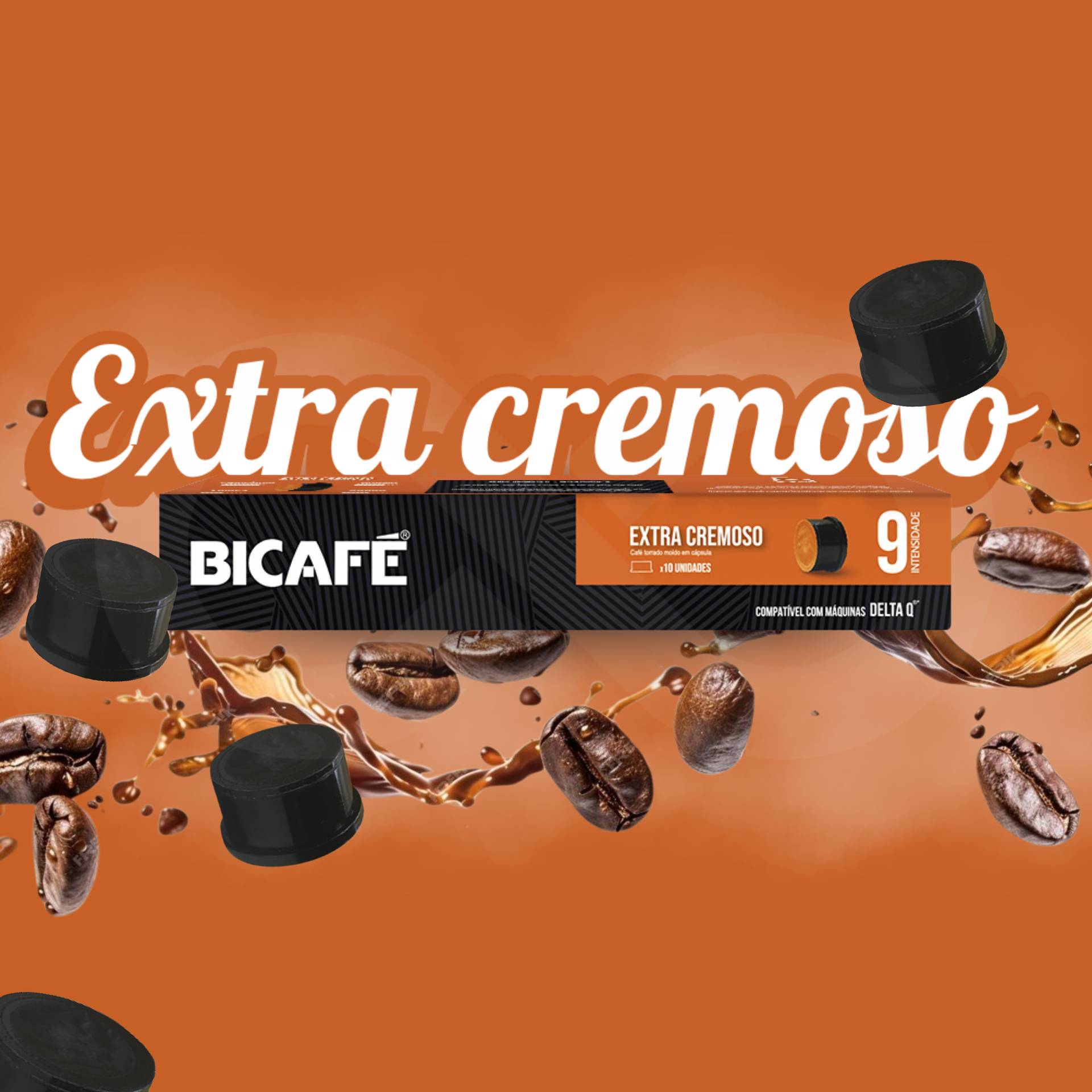 BICAFÉ® Kapseln Delta Q Extra Cremoso 10 Stk.