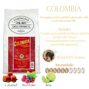 COMPAGNIA DELL ARABICA� Koffiebonen Colombia 250g