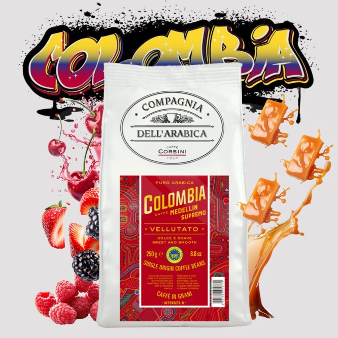 COMPAGNIA DELL ARABICA� Koffiebonen Colombia 250g