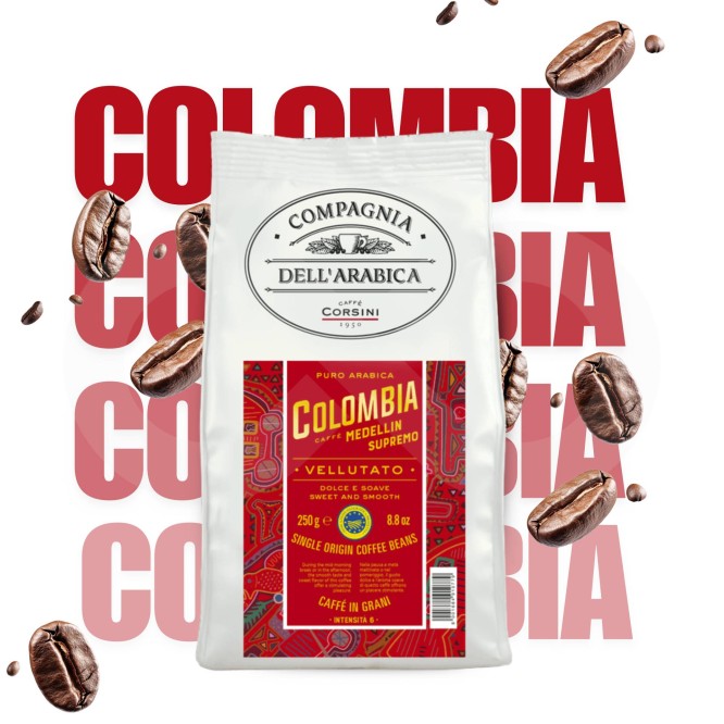 COMPAGNIA DELL ARABICA� Koffiebonen Colombia 250g