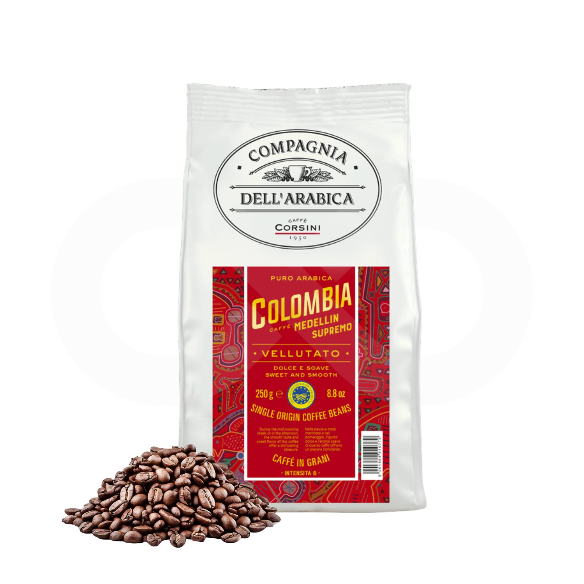 COMPAGNIA DELL ARABICAŽ Koffiebonen Colombia 250g