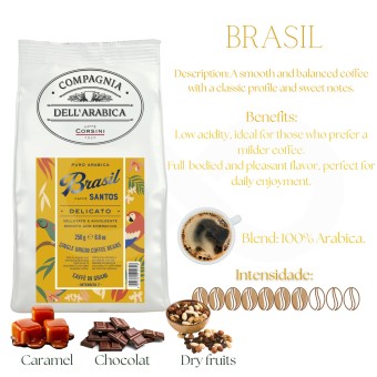 COMPAGNIA DELL ARABICA� Kaffeebohnen Brasil 250g