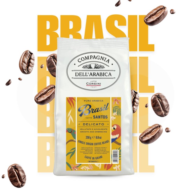 COMPAGNIA DELL ARABICA� Kaffeebohnen Brasil 250g