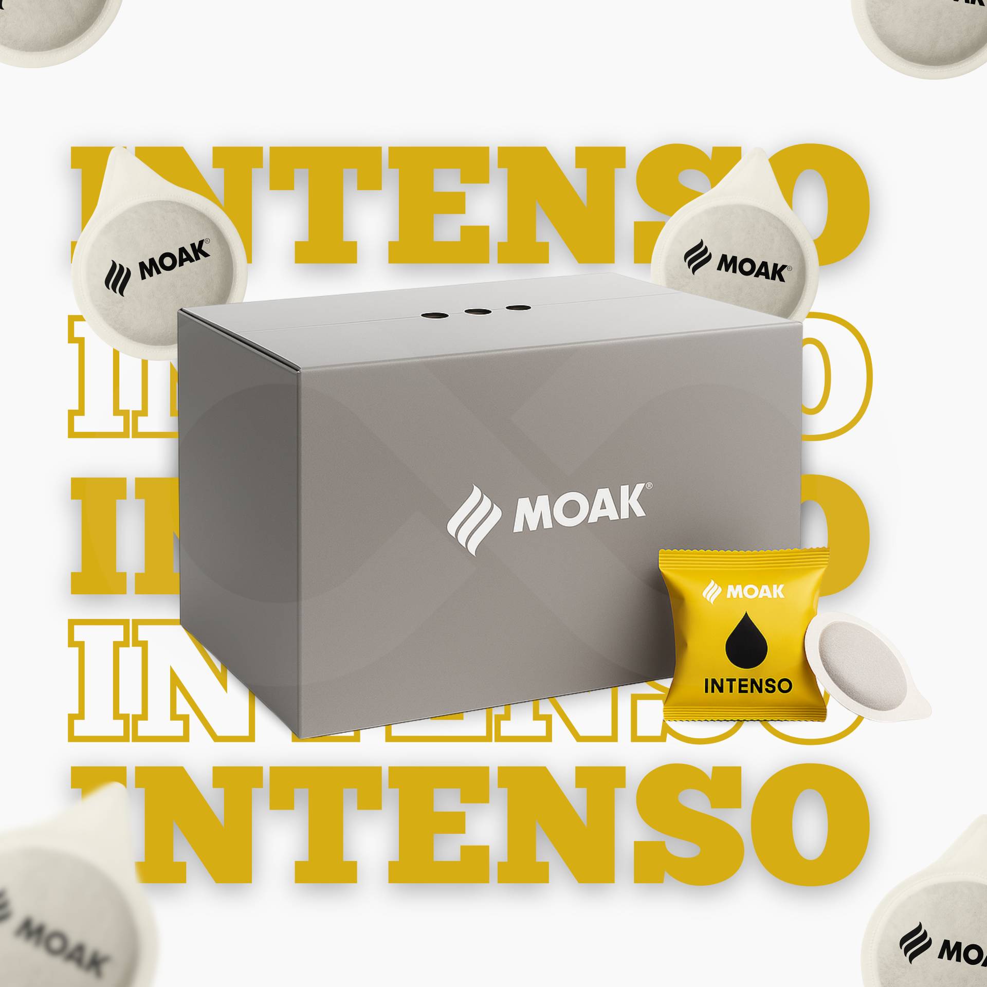 MOAK® Kaffeepads Intenso 100 Stk.