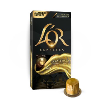 L�OR� C�psulas Nespresso Guatemala 10 un.