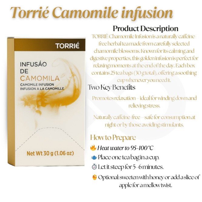 TORRIE� T� Alla Camomilla 25 pz.