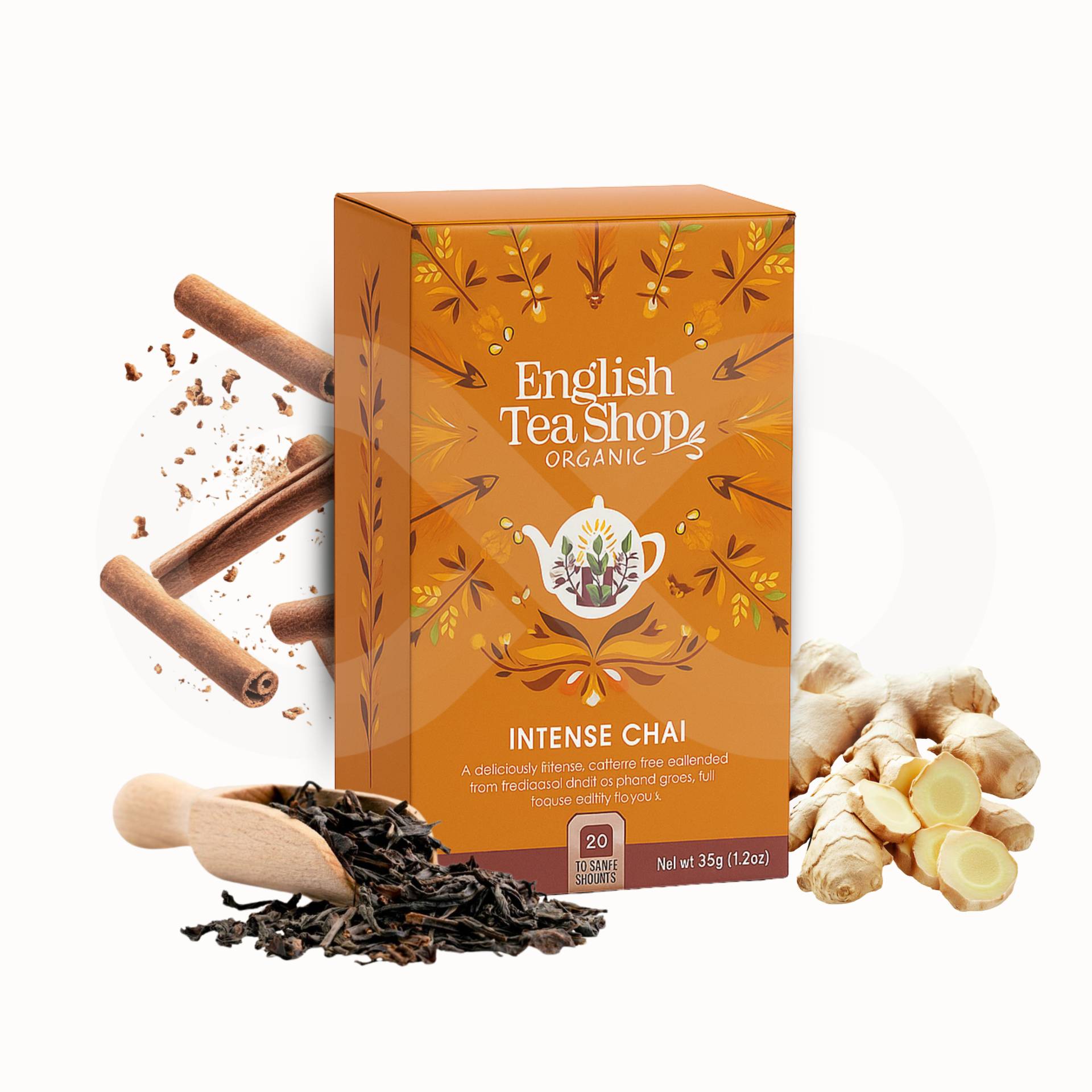 ENGLISH TEA SHOP® Thé Intense Chai 20 u.
