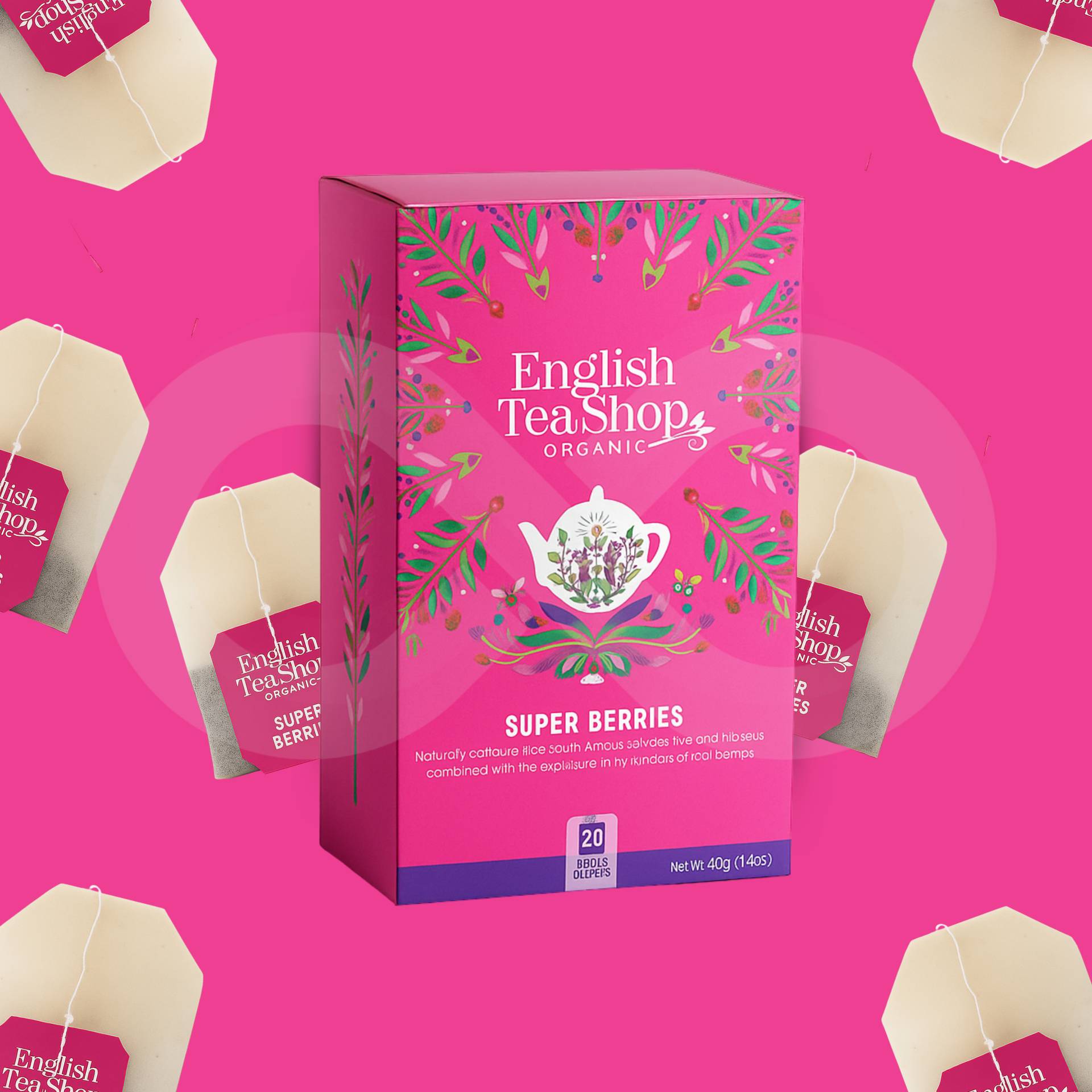 ENGLISH TEA SHOP® Tee Super Berries 20 Stk.