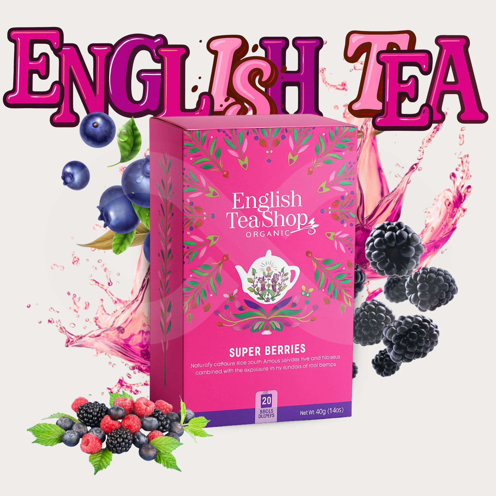 ENGLISH TEA SHOP® Tee Super Berries 20 Stk.
