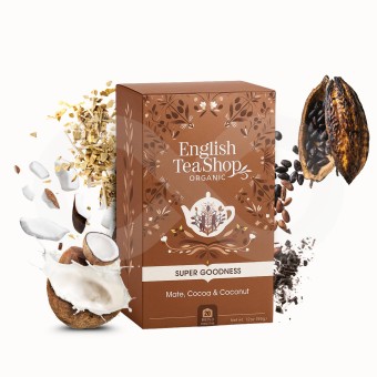 ENGLISH TEA SHOP® Tè Yerba Mate, Cacao E Cocco 20 pz.