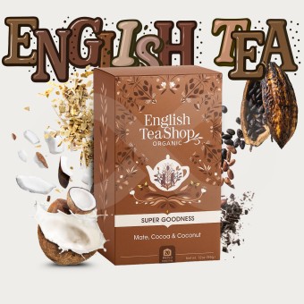 ENGLISH TEA SHOP® Tè Yerba Mate, Cacao E Cocco 20 pz.