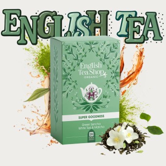 ENGLISH TEA SHOP� T� Sencha, Bianco E Matcha 20 pz.