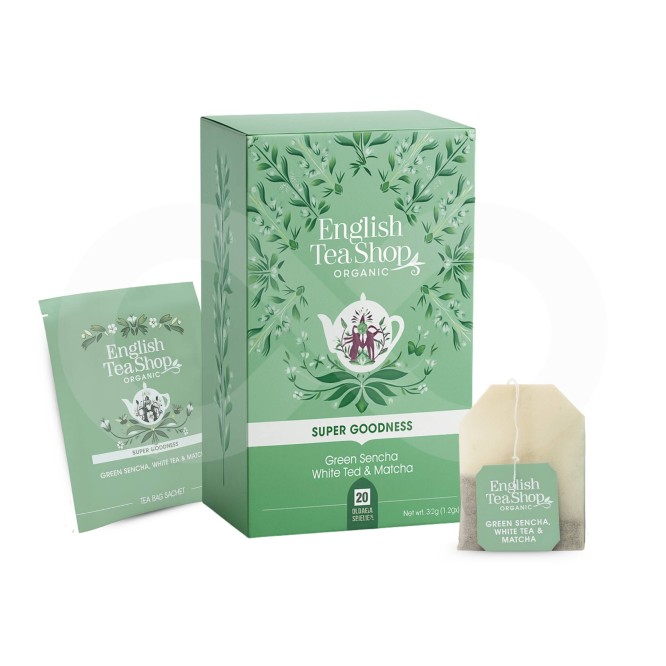 ENGLISH TEA SHOP� T� Sencha, Bianco E Matcha 20 pz.
