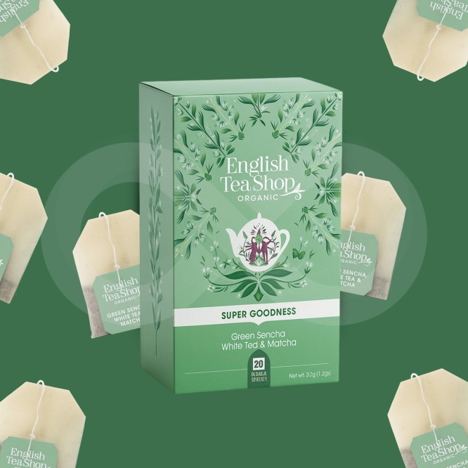 ENGLISH TEA SHOP� T� Sencha, Bianco E Matcha 20 pz.