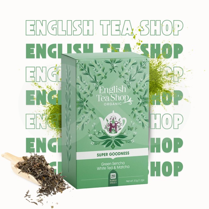 ENGLISH TEA SHOP� T� Sencha, Bianco E Matcha 20 pz.