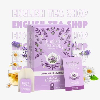 ENGLISH TEA SHOP� T� Camomilla E Lavanda 20 pz.