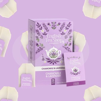 ENGLISH TEA SHOP® Tea Camomilla & Lavanda 20 un.