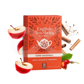 ENGLISH TEA SHOP� Ch� Apple, Rosehip & Cinnamon 20 un.