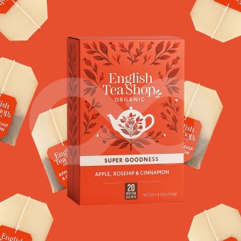 ENGLISH TEA SHOP� Ch� Apple, Rosehip & Cinnamon 20 un.