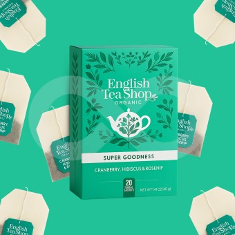 ENGLISH TEA SHOP® Arándano, Hibisco Y Rosa Mosqueta 20 uds.