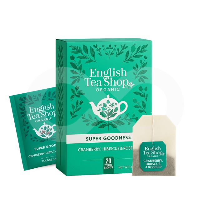 ENGLISH TEA SHOP® Arándano, Hibisco Y Rosa Mosqueta 20 uds.