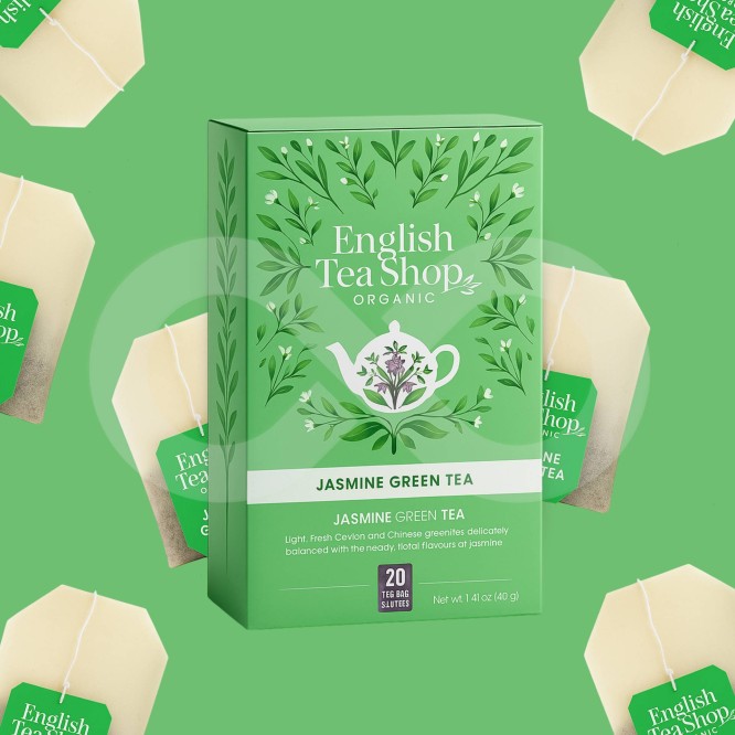 ENGLISH TEA SHOP® Tee Jasmin-Grüntee 20 Stk.