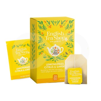ENGLISH TEA SHOP� T� Lemongrass, Agrumi E Zenzero 20 pz.