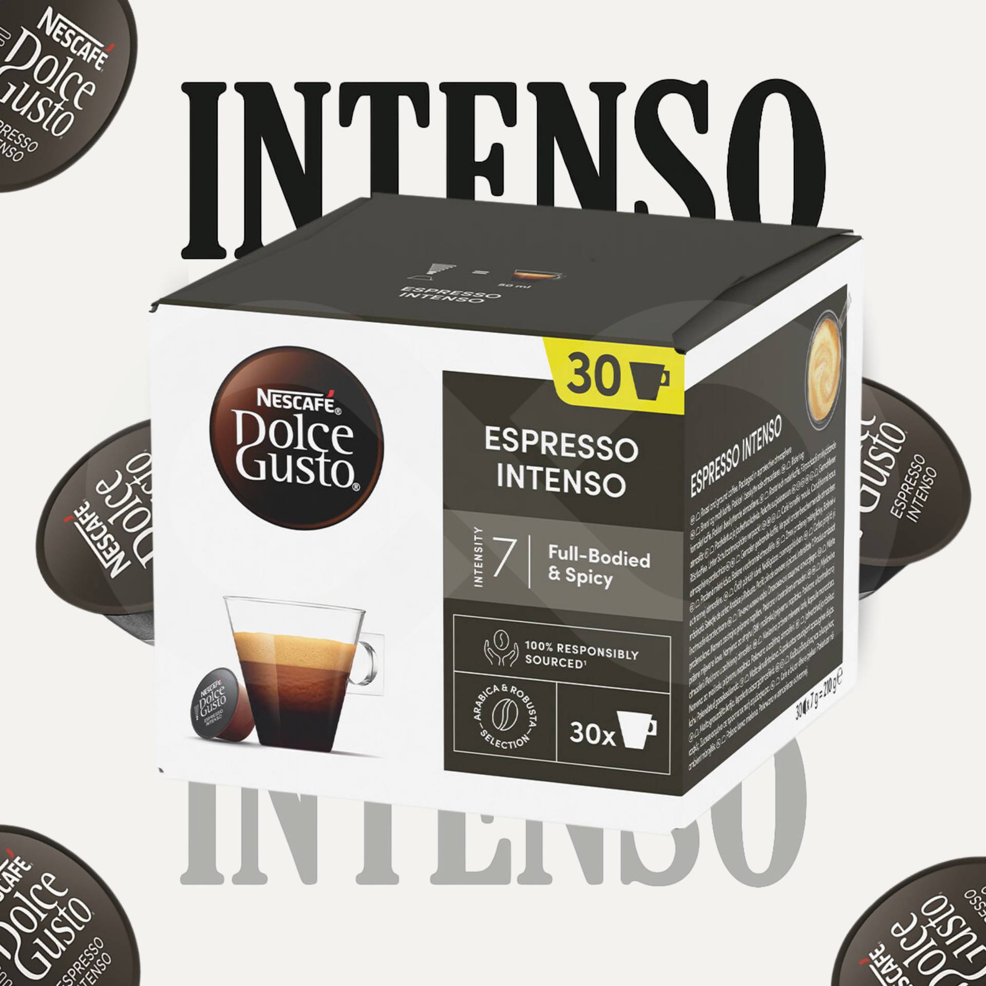 DOLCE GUSTO® Cápsulas Dolce Gusto Espresso Intenso 30 un.