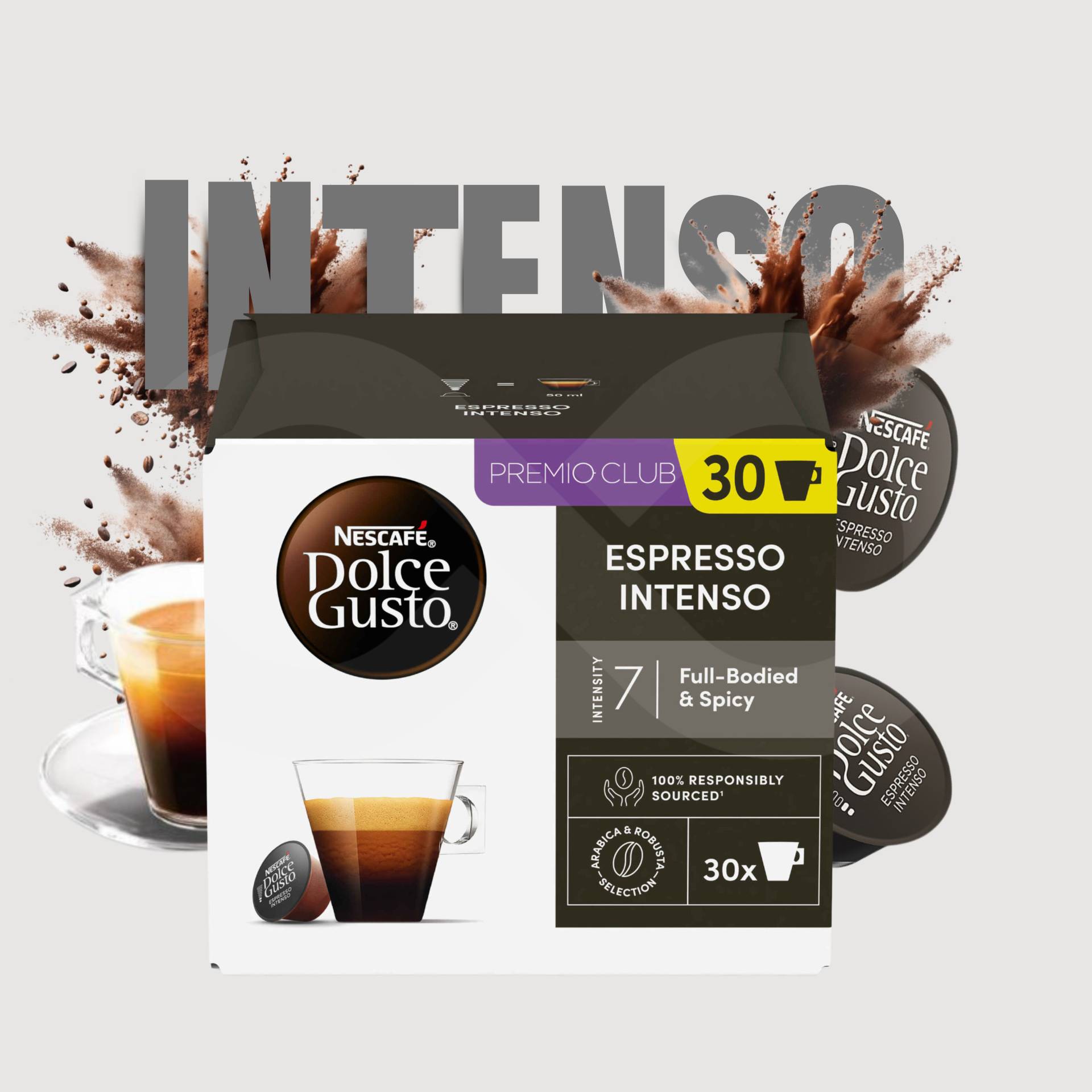 DOLCE GUSTO® Cápsulas Dolce Gusto Espresso Intenso 30 un.