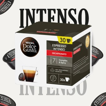 DOLCE GUSTO® Cáp Dolce Gusto Espresso Intenso Decaf 30 un.