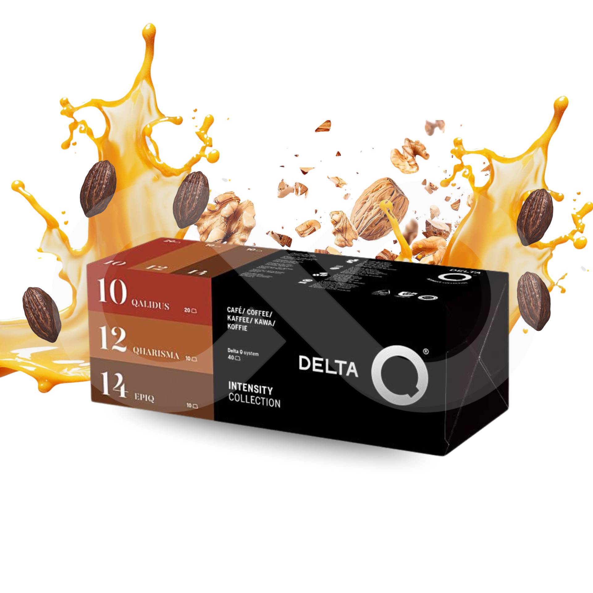DELTA Q® Kapsulki Delta Q Pakiet Intensywnosci 40 szt.