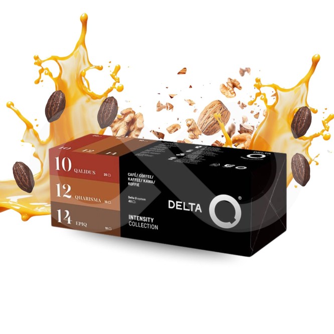 DELTA Q® Kapsulki Delta Q Pakiet Intensywnosci 40 szt.
