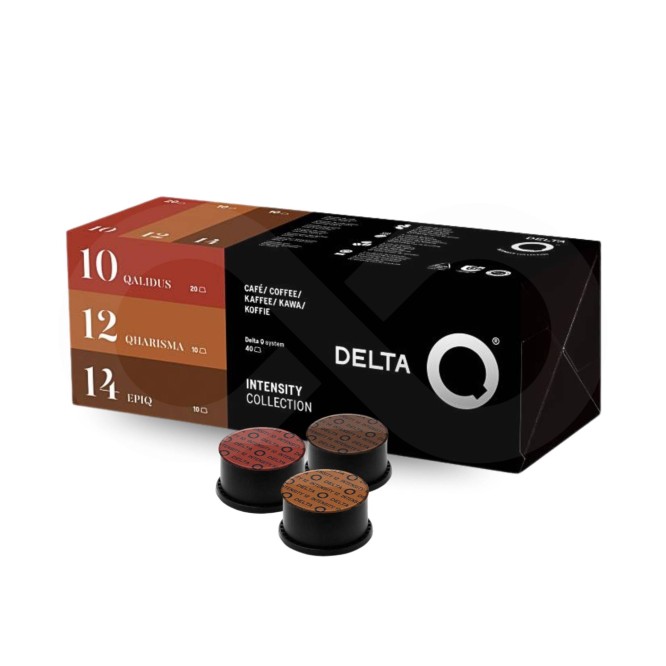DELTA Q® Kapsulki Delta Q Pakiet Intensywnosci 40 szt.