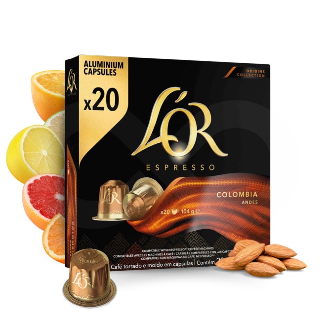 L´OR® Cápsulas Nespresso Colombia 20 uds.