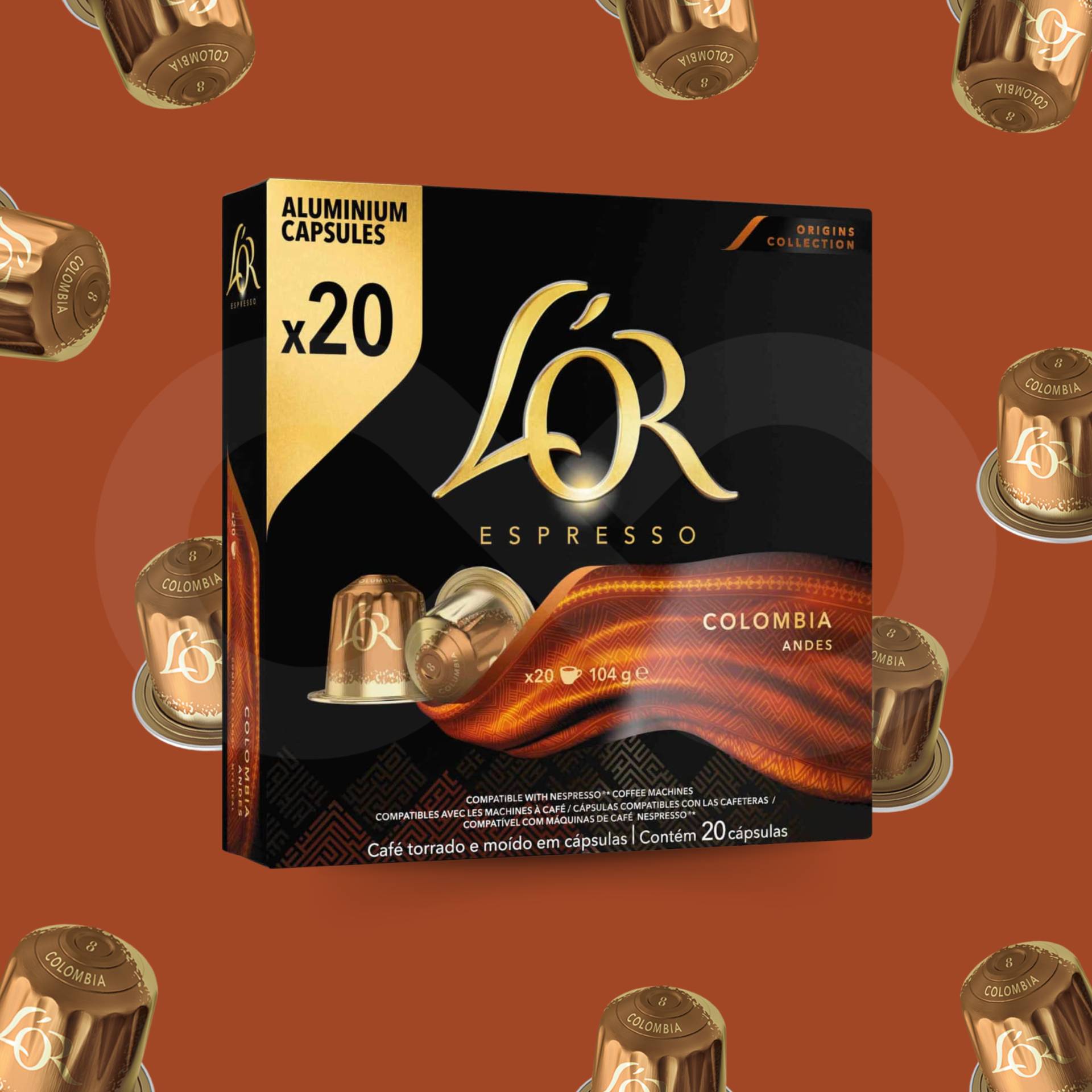 L´OR® Cápsulas Nespresso Colombia 20 uds.