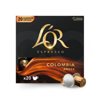 L�OR� C�psulas Nespresso Colombia 20 un.