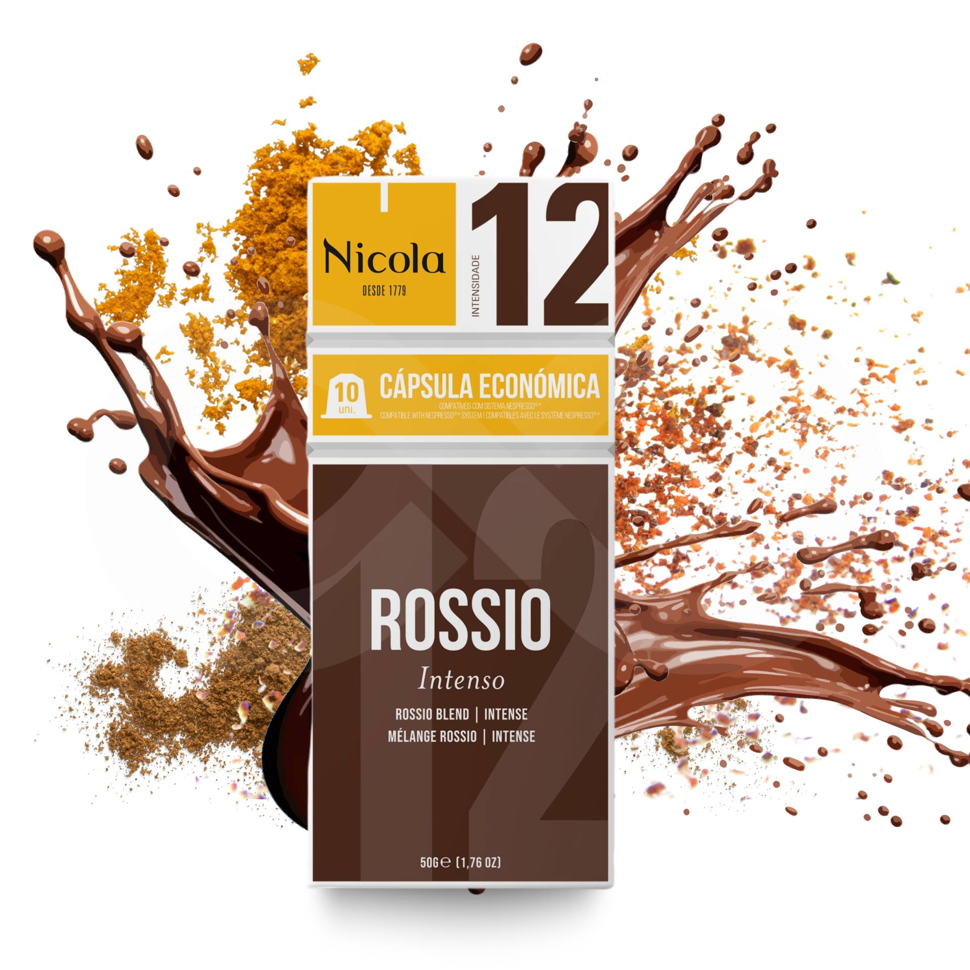 NICOLA® Cápsulas Nespresso Rossio 10 uds.